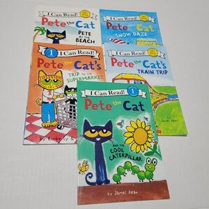 PETE the CAT lot of 5 Kids books